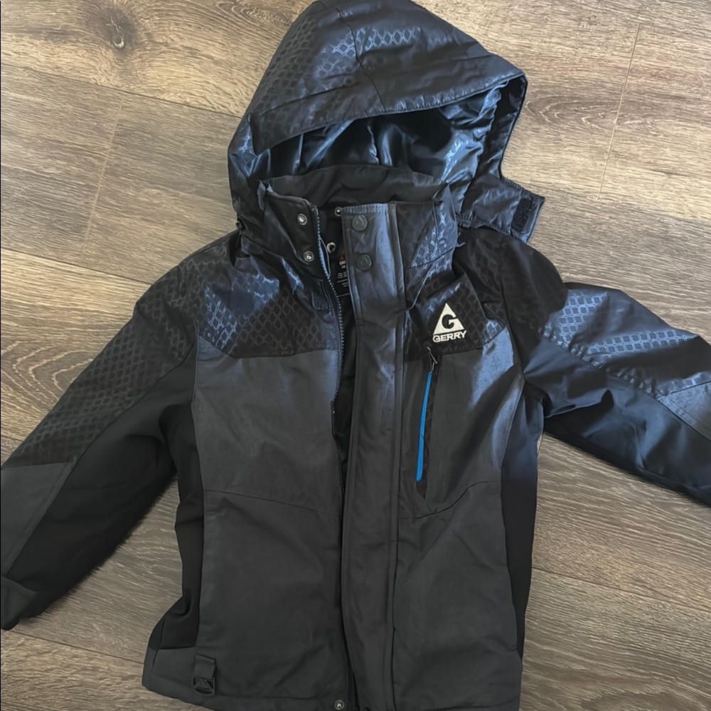 Gerry Weber Kids Dark Gray Raincoat with Hood